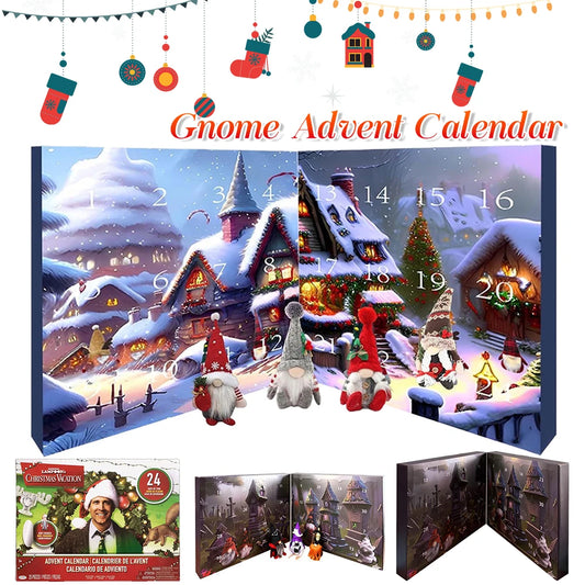 🎅✨ Magic Gnome Advent Calendar – 24 Days of Fun, Surprises & Festive Cheer! 🎄